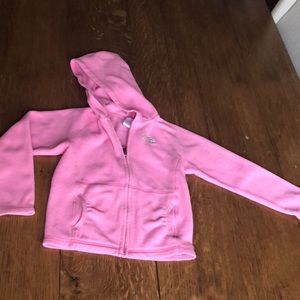 North Face - Fleece Jacket with Hood - Pink - 4T